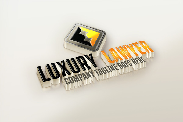 Luxury Lawyer Logo Design