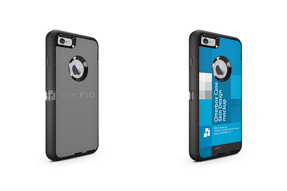 iPhone 6  Defender OtterBox Case in Product Mockups - product preview 1