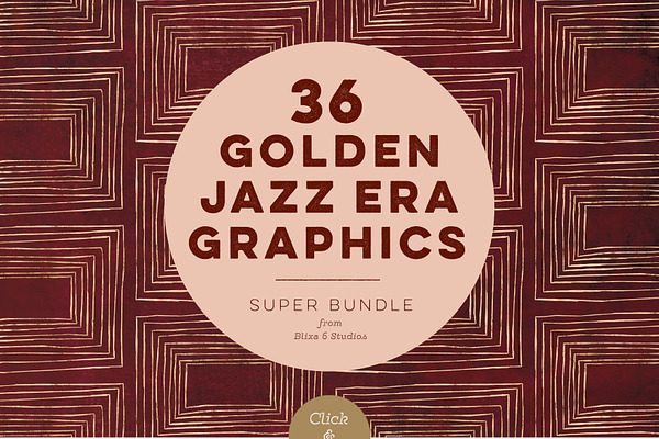 36 Golden Jazz Era Graphics