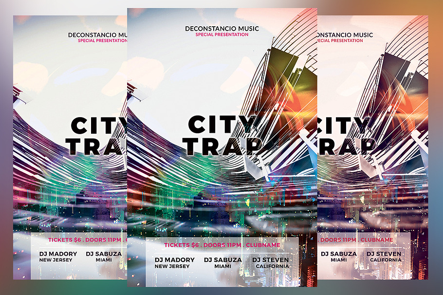 City Trap Flyer in Flyer Templates - product preview 8