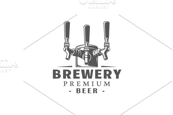9 Beer Logos Templates Vol.2 in Logo Templates - product preview 7