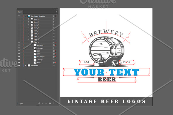18 Beer Logos Templates in Logo Templates - product preview 6
