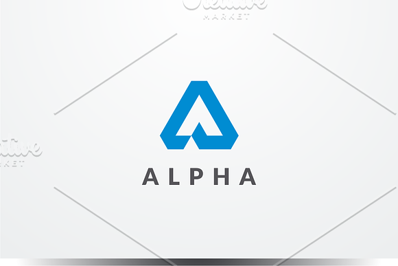 Letter A Logo in Logo Templates - product preview 1