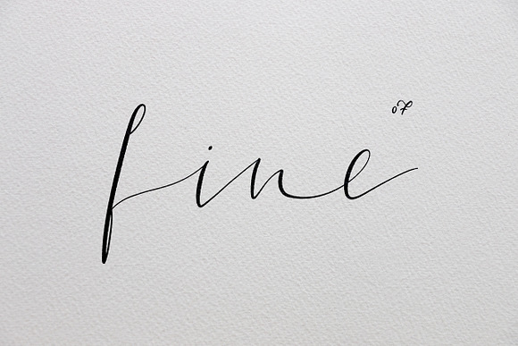 Procreate Fine Calligraphy Brushes in Photoshop Brushes - product preview 6