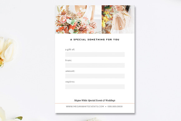 Wedding Planner Gift Card Template in Card Templates - product preview 2