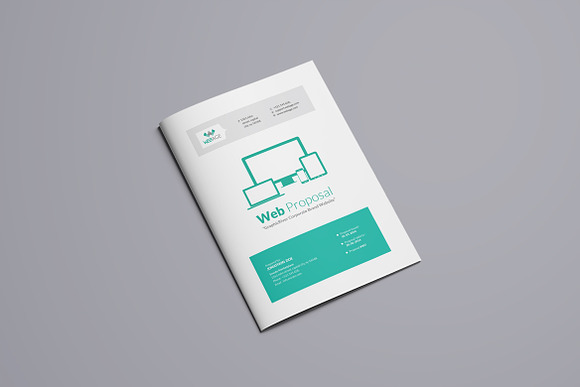 Website Proposal Template in Brochure Templates - product preview 1