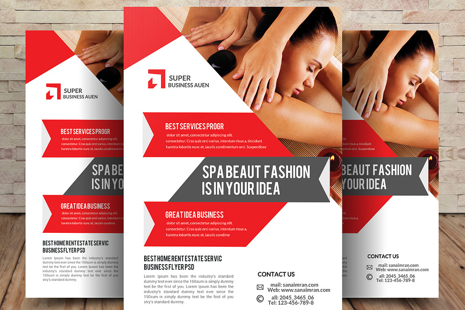 Beauty Flyer in Flyer Templates - product preview 8
