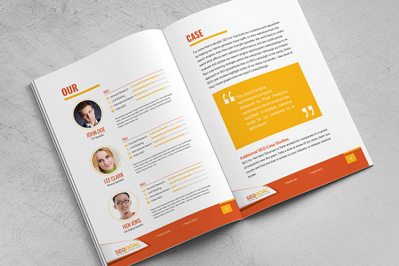 SEO Project Proposal Template in Brochure Templates - product preview 2
