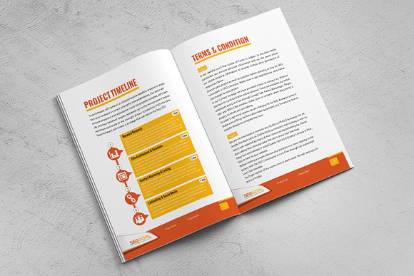 SEO Project Proposal Template in Brochure Templates - product preview 6