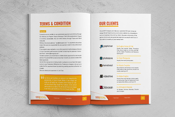 SEO Project Proposal Template in Brochure Templates - product preview 7