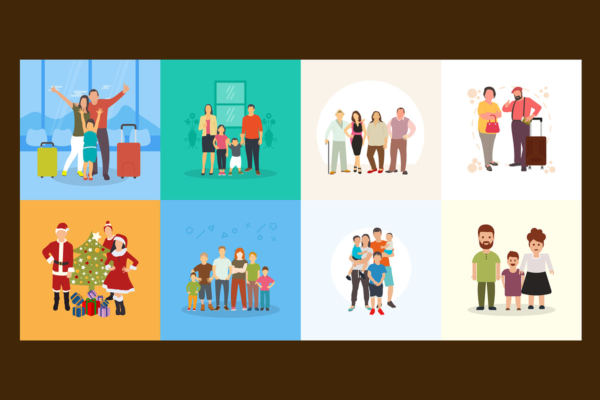 Family Illustrations in Illustrations - product preview 8