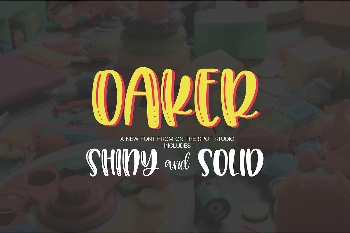 Oaker Font Duo in Display Fonts - product preview 8
