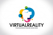 Virtual Reality Colorful Logo
