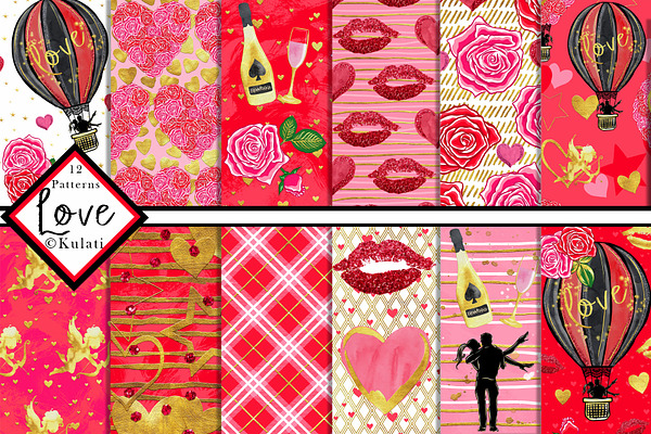 Love Valentine's Day Patterns