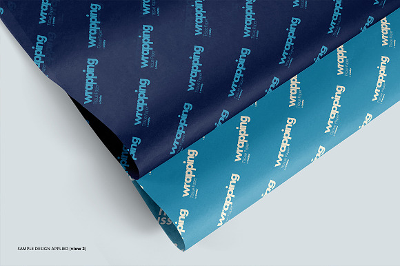 Wrapping Tissue Paper Mockup Set in Product Mockups - product preview 7