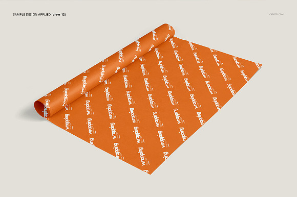 Wrapping Tissue Paper Mockup Set in Product Mockups - product preview 17