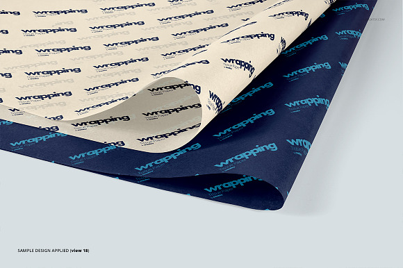 Wrapping Tissue Paper Mockup Set in Product Mockups - product preview 23
