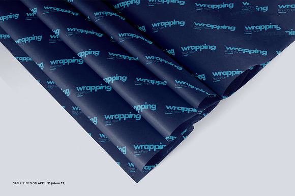 Wrapping Tissue Paper Mockup Set in Product Mockups - product preview 24