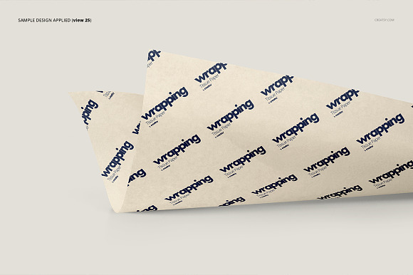 Wrapping Tissue Paper Mockup Set in Product Mockups - product preview 30