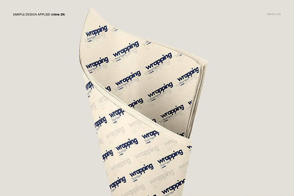 Wrapping Tissue Paper Mockup Set in Product Mockups - product preview 34