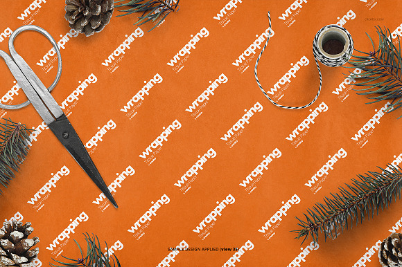 Wrapping Tissue Paper Mockup Set in Product Mockups - product preview 40