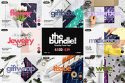 Wrapping Tissue Paper Mockup Bundle