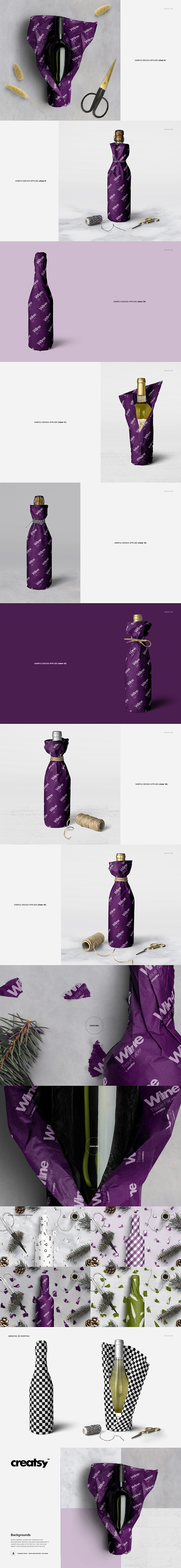 Wrapping Tissue Paper Mockup Bundle in Product Mockups - product preview 17