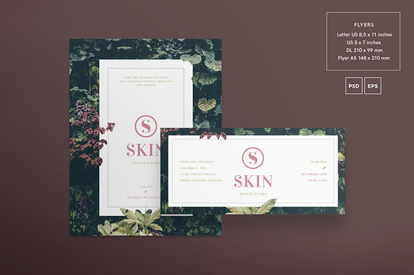 Flyers | Skin Care in Flyer Templates - product preview 1