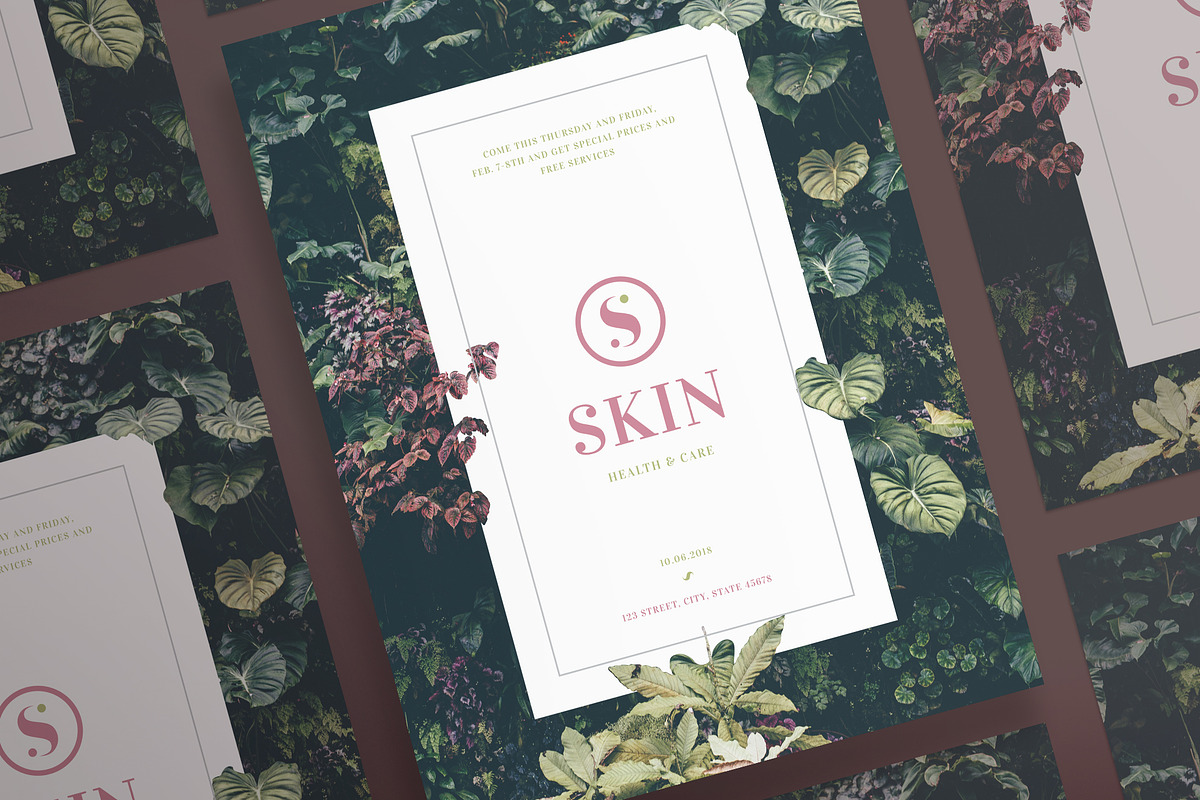 Posters | Skin Care in Flyer Templates - product preview 8