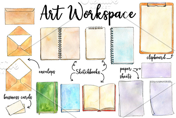 Art Workspace in Objects - product preview 1