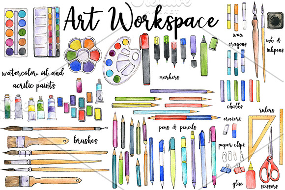 Art Workspace in Objects - product preview 2
