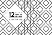 12 linear geometric patterns Part 2