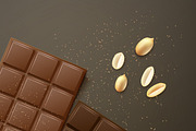 Different chocolate bars