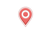 Geo map pin