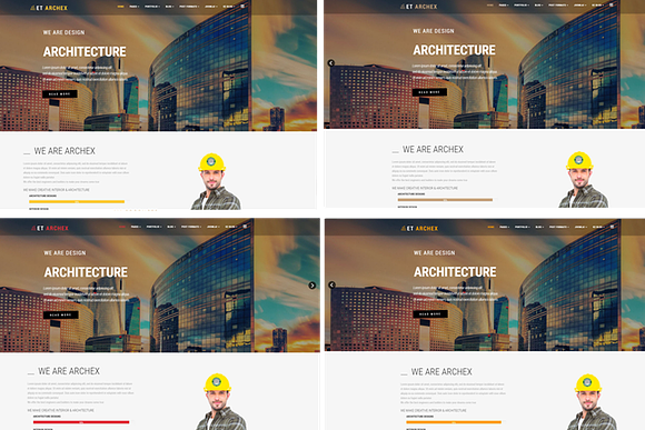 ET Archex – Architecture WordPress  in WordPress Business Themes - product preview 1
