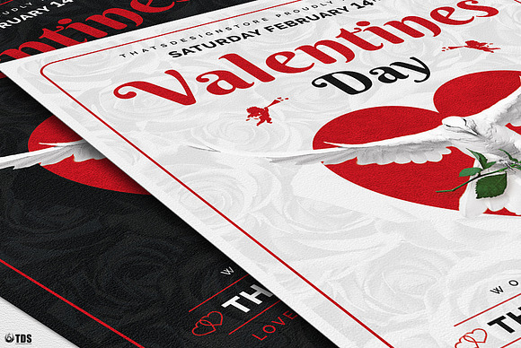 Valentines Day Flyer Template V13 in Flyer Templates - product preview 5