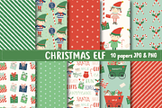 Christmas elf paper
