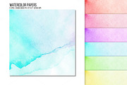 Watercolor paper texture background.