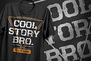 Cool story bro - T-Shirt Design