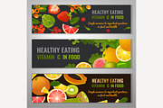 Vector Food Banners