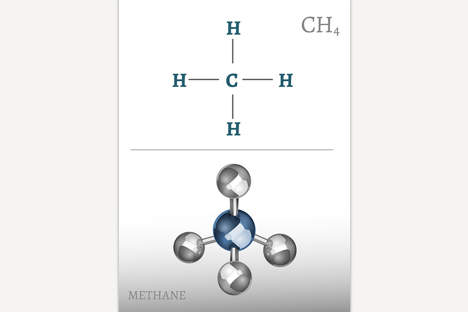 Methane Molecule Image