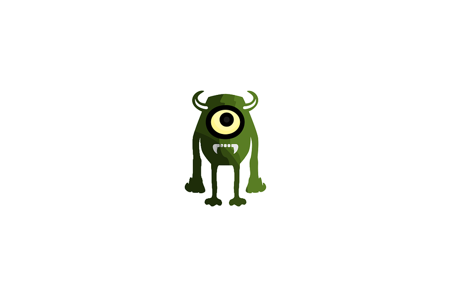 Monster in Logo Templates - product preview 8