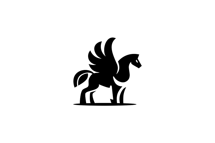 Pegasus  in Logo Templates - product preview 8