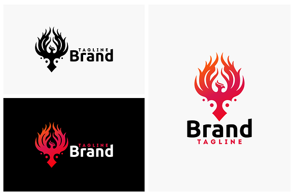 Phoenix in Logo Templates - product preview 1