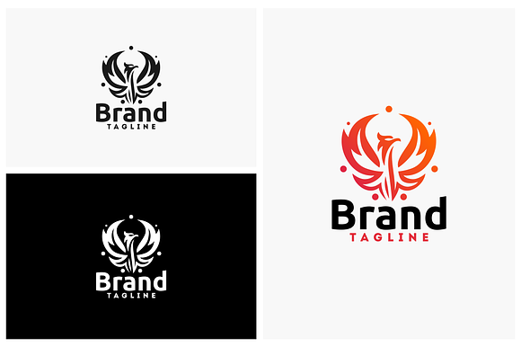 Phoenix in Logo Templates - product preview 1