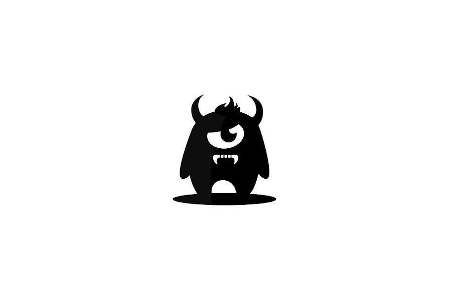Monster in Logo Templates - product preview 8