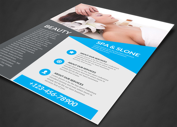 Spa Flyer in Flyer Templates - product preview 1