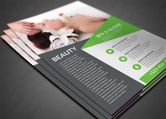 Spa Flyer in Flyer Templates - product preview 2