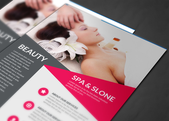 Spa Flyer in Flyer Templates - product preview 3