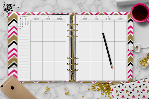 Big Planner Template in Stationery Templates - product preview 1
